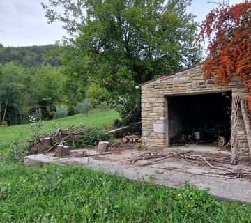 ISTRA, GRAČIŠĆE - Kameni objekti s prostranim zemljištem na osami - cover