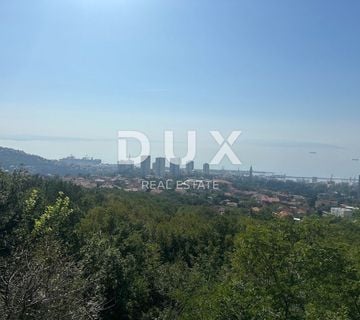 RIJEKA, KOZALA - građevinsko zemljište 4000m2 s panoramskim pogledom na more - cover