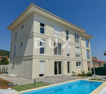 IČIĆI, OPATIJA - apartman s bazenom, garažom, liftom, pogled na more, blizu mora i Opatije - cover