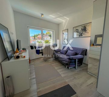OPATIJA, POBRI - penthouse iznad centra Opatije s garažom, panoramski pogled na more - cover