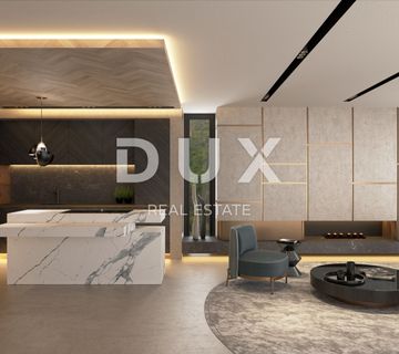 OPATIJA, CENTAR - arhitektonsko remek djelo, cijela etaža u novogradnji iznad centra Opatije, garaža, bazen, pogled - cover