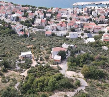 MAKARSKA, TUČEPI - građevinsko zemljište, 508 m2, pogled na more!!! - cover