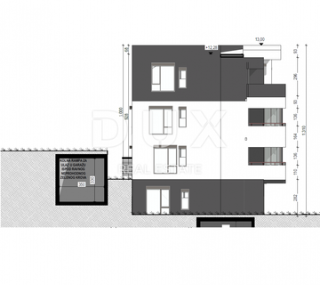 OPATIJA, CENTAR- stan 88,11m2 DB+3S s panoramskim pogledom na more- 1.KAT- APP 205 - cover