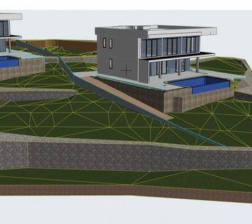ISTRA,SKITAČA - Jedinstveno građevinsko zemljište s građevinskom dozvolom i pogledom na more  - cover