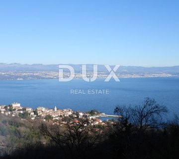 OPATIJA, LOVRAN, LIGANJ - građevinsko zemljište 2270m2 s pogledom na more - cover