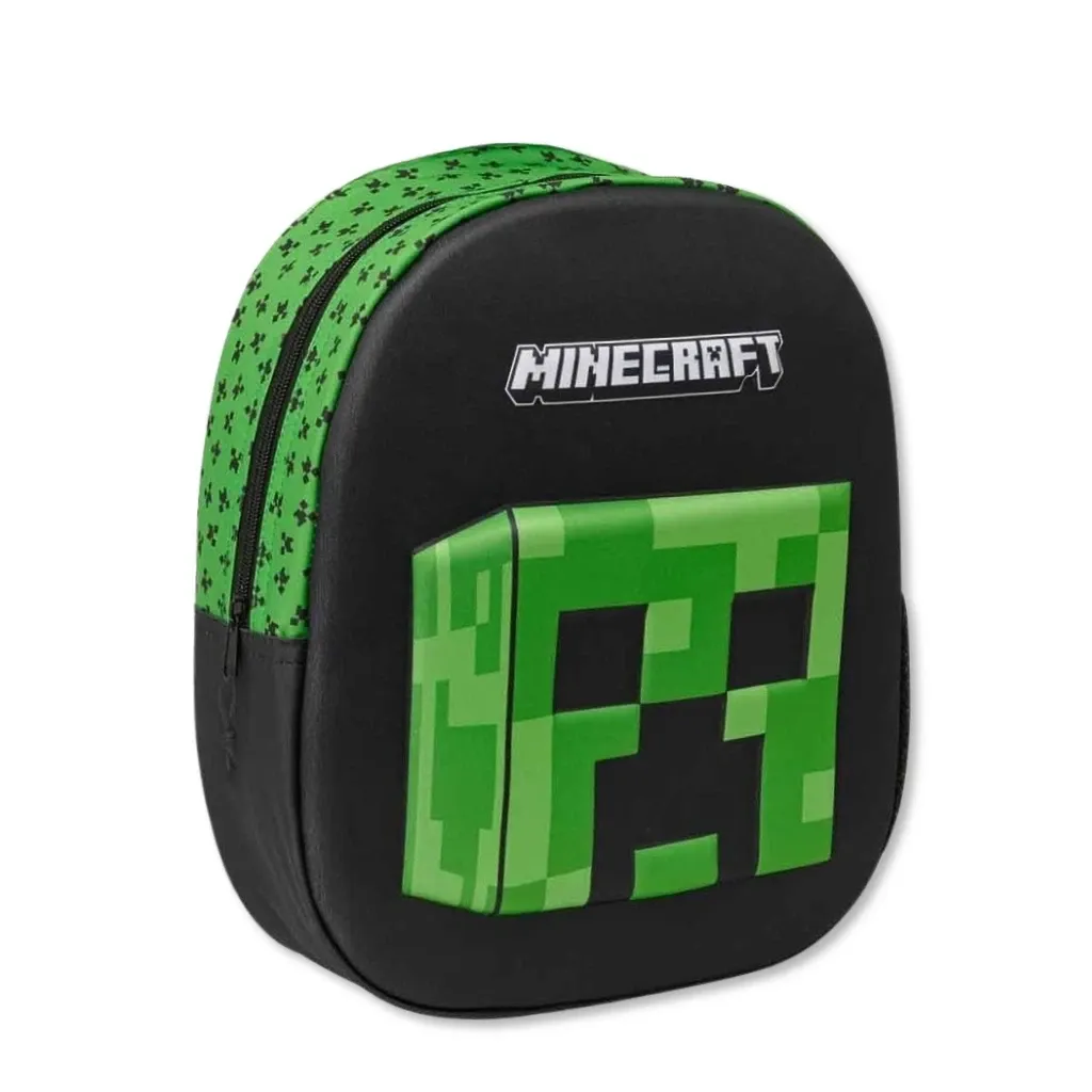 Minecraft 3D dječji ruksak – Creeper - cover