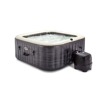 Hidromasažni bazen Greystone Deluxe Square Bubble Spa za 4 osobe - London