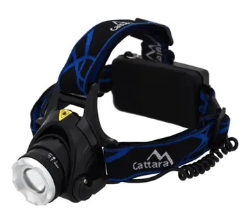 Naglavna svjetiljka LED ZOOM crno-plava (570 lm) - London (N14)