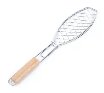 Grill rešetka za pečenje ribe - 42 cm - London