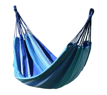 Viseća Ležaljka (Hammock) TEXTIL 200x100 cm Plavo-Bijela - London (N14)