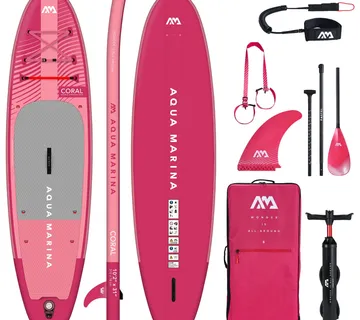 SUP Daska Coral Raspberry 10'2 s veslom by Aqua Marina - London (N14)