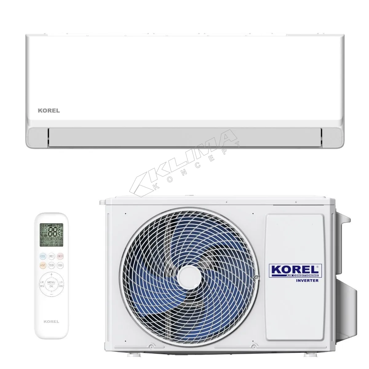 KOREL KLIMA UREĐAJ KSAZ-12DCEG - cover