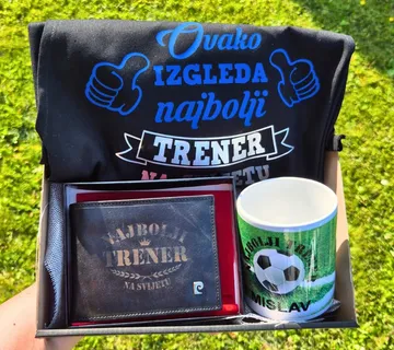 Poklon paket za trenera “As s klupe” - cover