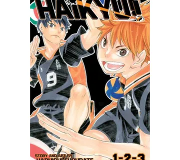Haikyu!! 3-in-1 Edition vol. 1 - cover