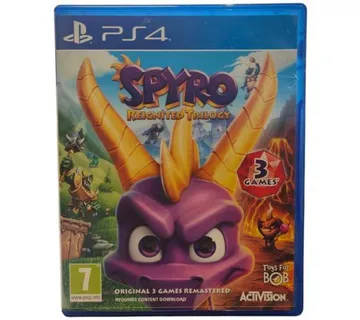 PS4 IGRICA SPYRO REIGNITED TRILOGY / R1, RATE! - cover