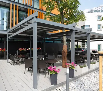 Pergola Solid - cover