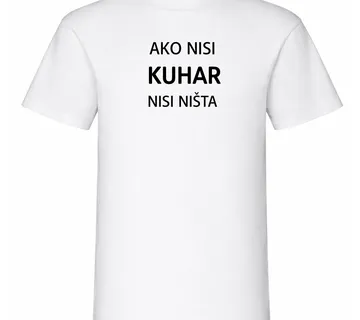 Majica ako nisi kuhar - cover