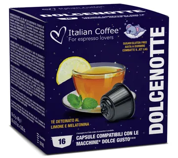 Dolce Gusto Italian Coffee čaj bez teina sa limunom i melatoninom - cover