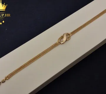 ZLATNA NARUKVICA 8,29G 18K / R1, RATE !! - cover