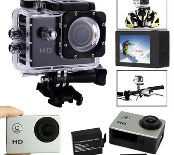 Akcijska kamera za kacigu SPORT RONJENJE SKIJANJE GO PRO - cover