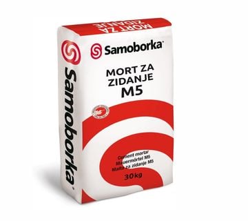 SAMOBORKA MORT ZA ZIDANJE M5 30 kg - cover