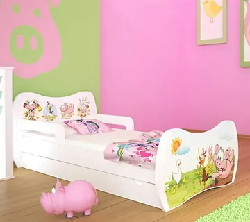 Drveni dječji krevet Dream s ladicom – 160*80 - cover