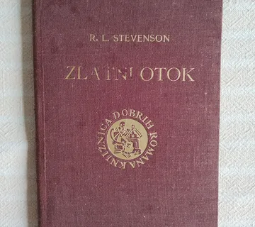 R. STEVENSON ZLATNI OTOK ZAGREB KNJIŽNICA DOBRIH ROMANA - cover