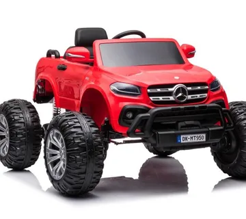 Licencirani auto na akumulator  Mercedes DK-MT950 4x4 - crveni - cover