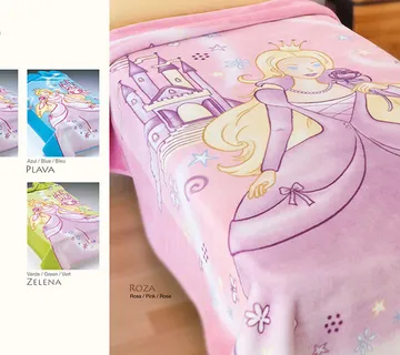 Deka za djecu Belpla Princess 160x220 cm - cover