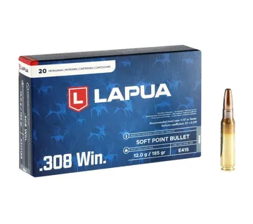 Karabinsko streljivo LAPUA MEGA .308 Win. 12,0g - cover