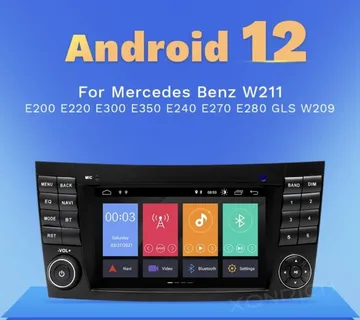 MERCEDES W211 W219 Klasa ANDROID MULTIMEDIJA 2DIN RADIO GPS NAVIGACIJA - cover