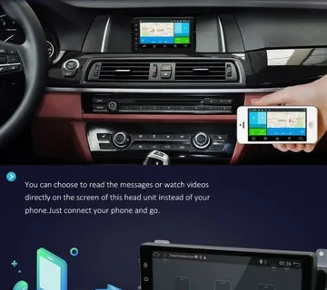 BMW E46 M3 X3 original Android 2din radio + Parking kamera - cover