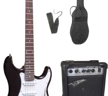 MSA Musikinstrumente električna gitara - komplet set - cover