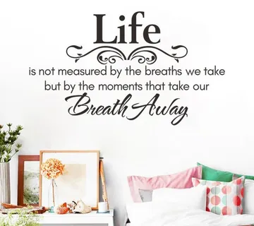 Zidna naljepnica Life - cover