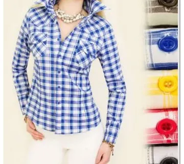 Slim Fit ženske košulje sa džepovima Promocija - cover