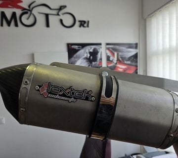 Suzuki v strom 2007 auspuh - cover