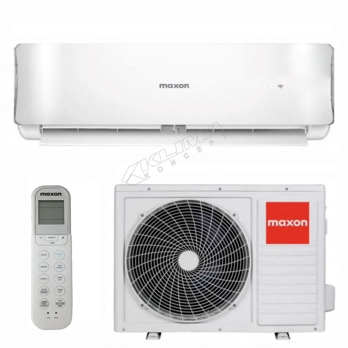 MAXON KLIMA UREĐAJ MX-12HC012i - cover