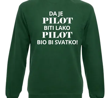 Pulover da je pilot biti lako - cover