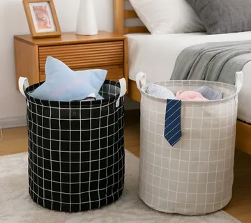 Košara za rublje od pamuka i lana - cover