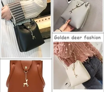 Ženska torba - Golden deer - cover