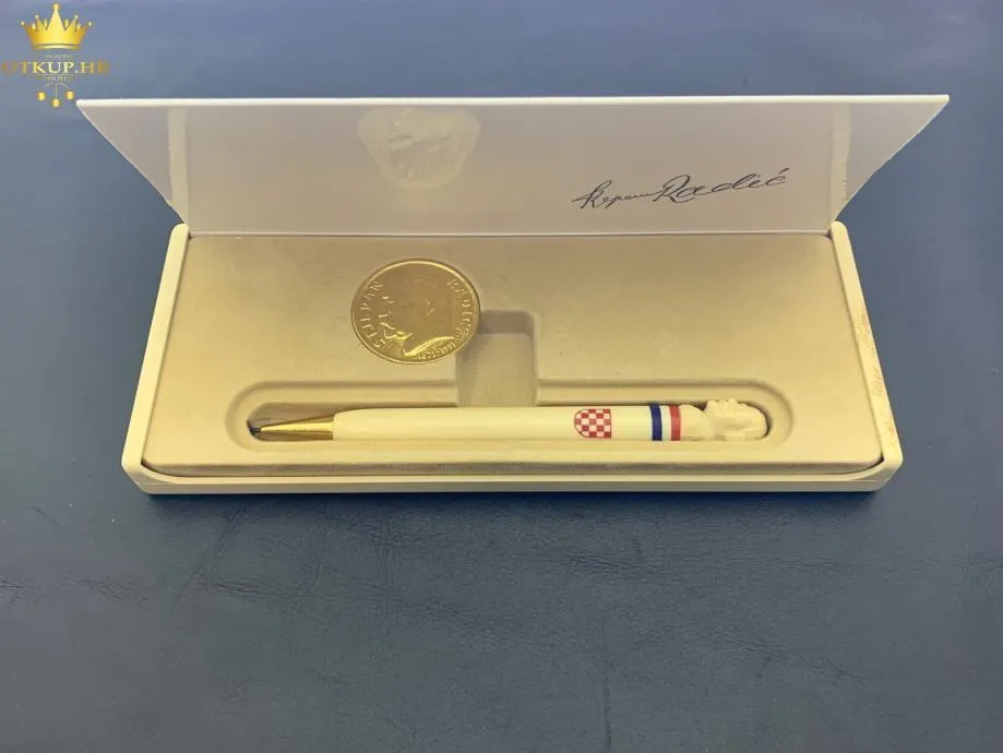 KOMPLET - TEHNIČKA OLOVKA S MEDALJONOM STJEPAN RADIĆ / R1, RATE !! - cover