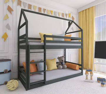 Niski krevet na kat kućica Montessori Axel – 200×80 - cover