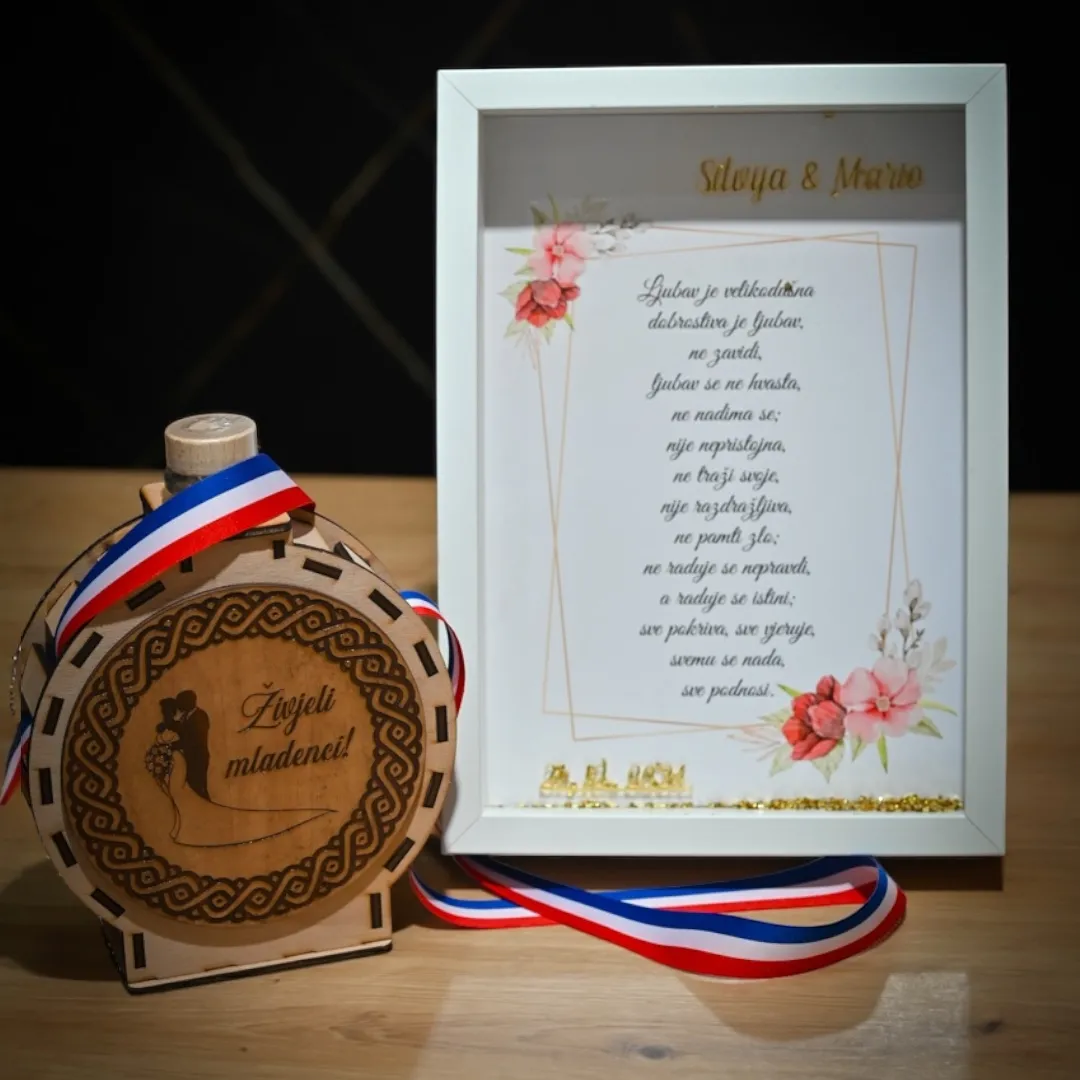 Poklon paket za vjenčanje “Neka ljubav traje” - cover