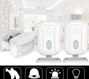 KUĆNI ALARM Senzor pokreta - 2 senzora + 1 stanica - cover