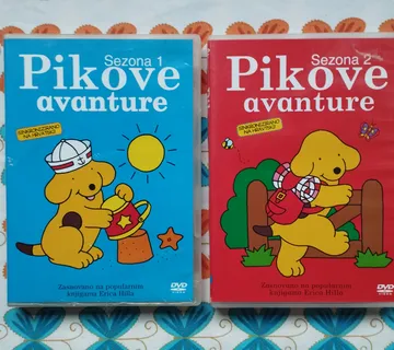 Pikove avanture - DVD - Sezona 1, Sezona 2 - cover