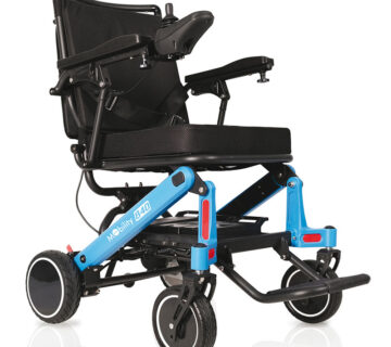 Kompaktna električna invalidska kolica nosivosti 120 kg - cover