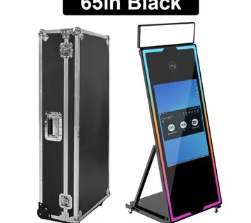 Photo Booth 65" ZRCALO ZA SELFIJE za svadbe + printer - cover