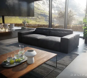 Sofa Sirpio XL 266x125cm, Materijal: Imitacija kože - cover