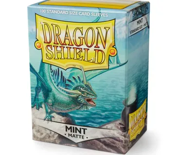 Dragon Shield Standard Size Matte Sleeves Mint (100pcs) - cover