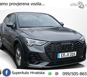 Audi Q3 Sportback 35 TDI S line 150 KS, ACC+KAM+GR SJED+BLACK+19" - cover